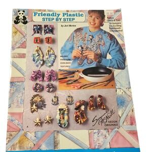 Friendly Plastic Step‎ By Step Vintage Jeri Mertes Suzanne McNeill Design 2293